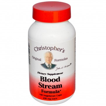 Christopher's Blood Stream Formula 440 mg - 100 Vegetarian Capsules