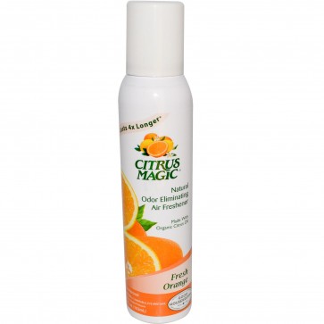 Citrus Magic Odor Eliminating Air Freshener Fresh Orange 3.5 oz.