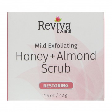 Reviva Labs Honey & Almond Scrub 1.5 oz