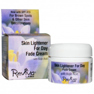 Reviva Labs Daytime Skin Brightener Fade Créme with Kojic Acid 1.5 oz