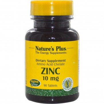 Nature's Plus Zinc 10 mg 90 Tablets