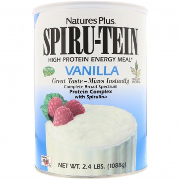 Nature's Plus Spiru-Tein High Protein Energy Meal Vanilla 2.4 lbs (1088g)