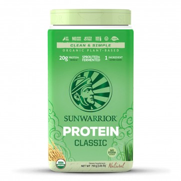 SunWarrior Organic Protein Classic Natural 30 Servings