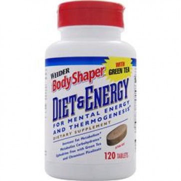 Body Shaper Diet & Energy 120 tabs by Weider