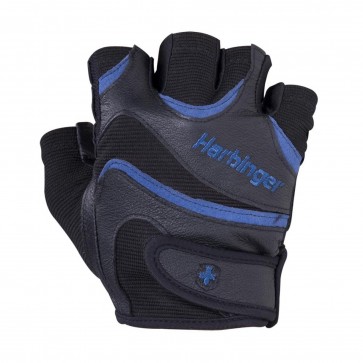 Harbinger: FlexFit Gloves Black/Blue Small (13810)