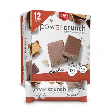 Power Crunch Whey Protein Energy Smores 12 Bars