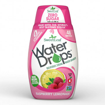 SweetLeaf Water Drops Raspberry Lemonade 48 Servings