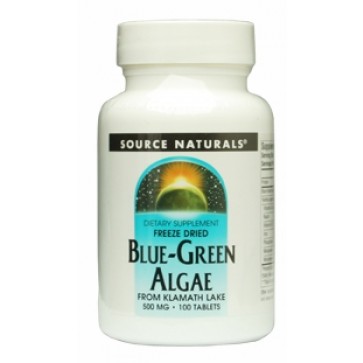 Source Naturals Blue-Green Algae 500mg 100 Tablets