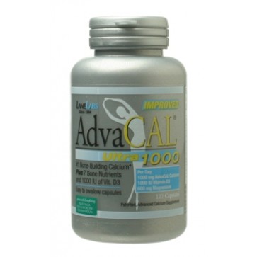 AdvaCAL Ultra 1000 IU 120 Capsules by Lane Labs
