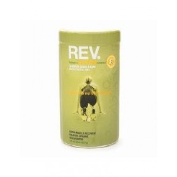 Rev Trainer's Epsom Formula 15 Minute Muscle Soak 100% Natural Epsom Salt w Essential Oils - Trainers Muscle Relief Formula, Eucalyptus, Spearmint, 32 OZ.