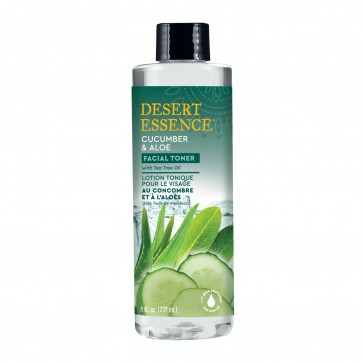 Desert Essence Cucumber & Aloe Facial Toner with Tea Tree Oil 8 fl oz