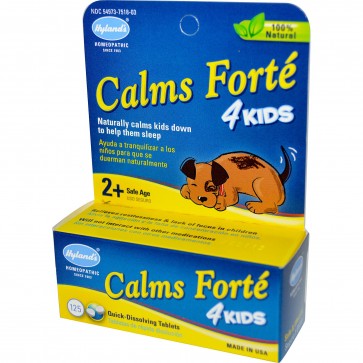 Hylands Calms Forte 4 Kids 125 Tabs