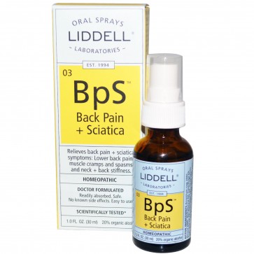 Liddell Laboratories BpS Back Pain Sciatica Oral Spray 1 oz
