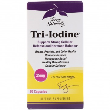 Terry Naturally Tri-Iodine 25mg 60 Capsules
