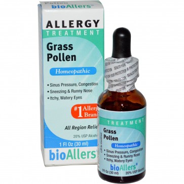 bioAllers Allergy Relief Allergy Treatment Grass Pollen 1 fl oz