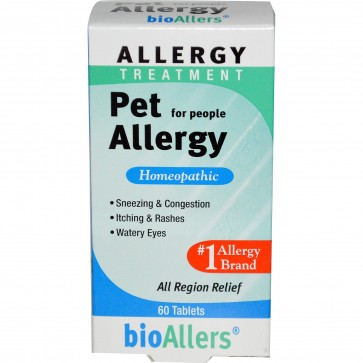 Bio-allers 60 Tablets Pet Allergy Pet Allergy Relief 
