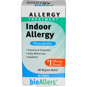 bioAllers Allergy Treatment All Region Relief Indoor Allergy 60 tablets