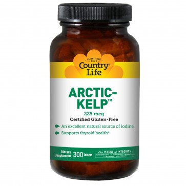 Country Life Arctic Kelp 300 Mcg 300 Tablets