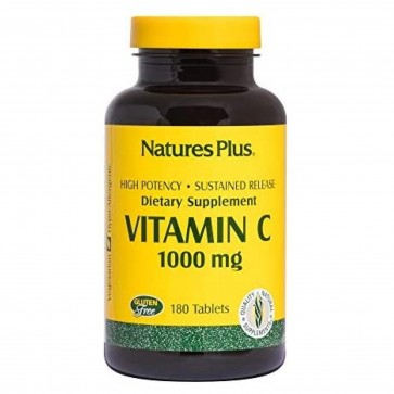 Nature's Plus Vitamin C 1000 mg 180 Tablets 