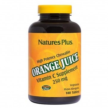 Natures Plus Orange Juice Vitamin C 250 mg