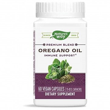 Nature's Way Premium Blend Oregano Oil 60 Vegan Capsules