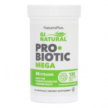 Natures Plus Gi Natural Probiotic Mega 30 Capsules