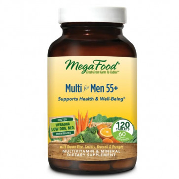 MegaFood Multi for Men 55+ 120 Tablets