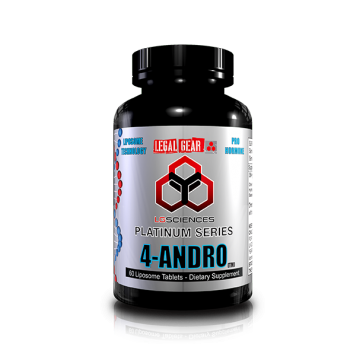 Platinum Series 4-ANDRO 60 Liposome Tablets by LG Sciences