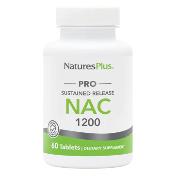 Natures Plus Pro Sustained Release NAC 1200 | 60 Tablets
