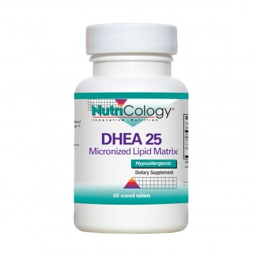 Nutricology Dhea 25Mg Sust Release 60 Tablets