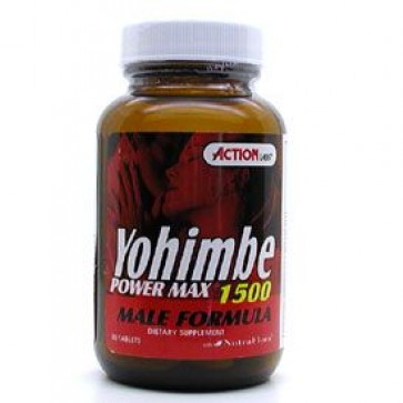 Action Labs Yohimbe Power Max 1500 30 Tablets