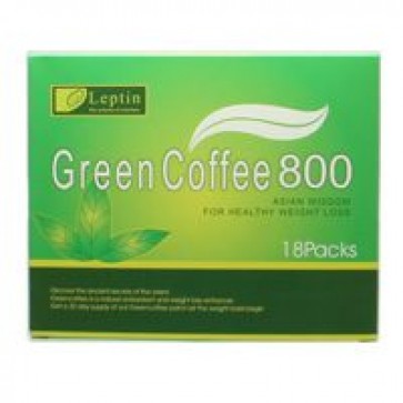 Leptin-Green Coffee 800 18pk 