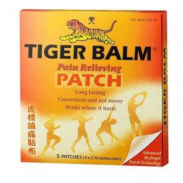 Tiger Balm Pain Relieving Patch 5 Patches