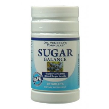 Dr. Venessa's Formulas Sugar Balance 60 Tablets 
