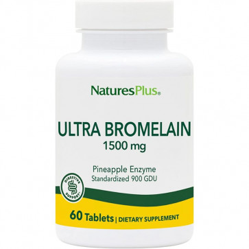 Nature's Plus Ultra Bromelain 1500mg 60 Tablets