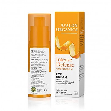 Avalon Organics Intense Defense with Vitamin C Eye Cream 1 oz