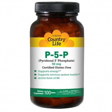 Country Life P-5-P 50 Mg 100 Tablets
