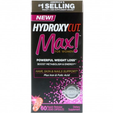 MuscleTech Hydroxycut Max Pro Clinical for Women 60 Capsules - DISCONTINUED