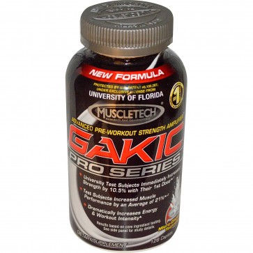 Muscletech Gakic Pro Series 128 Caplets - Discontinued