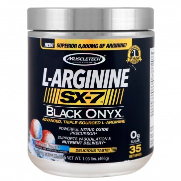 MuscleTech L-Arginine SX-7 Black Onyx Icy Rocket Freeze 35 Servings