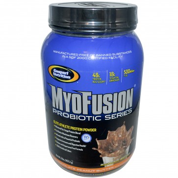 Gaspari Nutrition MyoFusion Probiotic Series Chocolate Peanut Butter 2 lbs