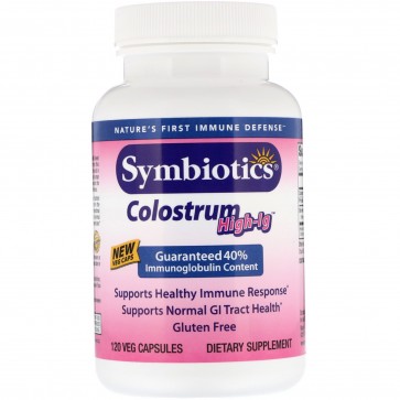 Symbiotics High-IG Colostrum 480 mg 120 Capsules