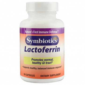 Symbiotics Lactoferrin 60 Capsules
