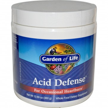 Garden of Life - Acid Defense For Occasional Heartburn - 360 Grams
