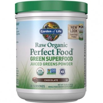 Garden of Life Raw Organic Perfect Food Chocolate Powder 30 Servings