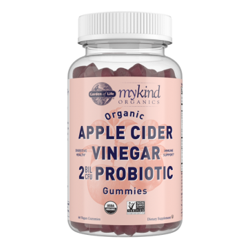  Garden of Life myKind Organics Apple Cider Vinegar Probiotic 60 Gummies
