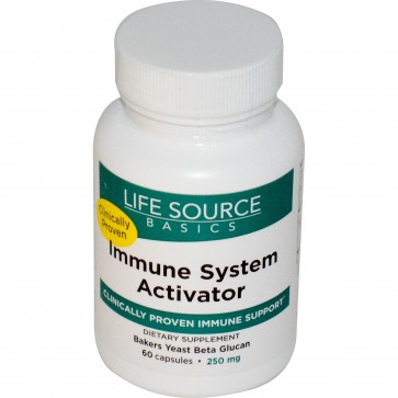 Life Source Basics Immune System Activator 250 mg 60 Capsules