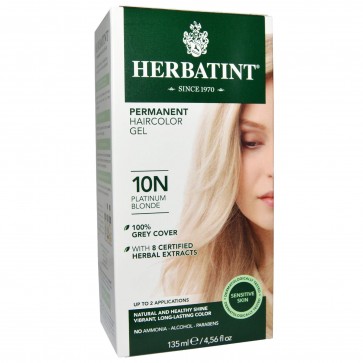 Herbatint Herbal Haircolor Gel Permanent 10N Platinum Blonde