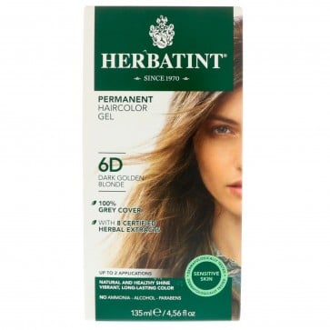 Herbatint Herbal Haircolor Gel Permanent 6D Gel Dark Golden Blonde