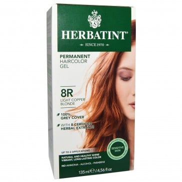 Herbatint Herbal Haircolor Gel Permanent 8R Light Copper Blonde